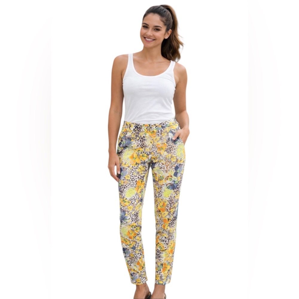 Tricotto Vibrant Animal Print Pants